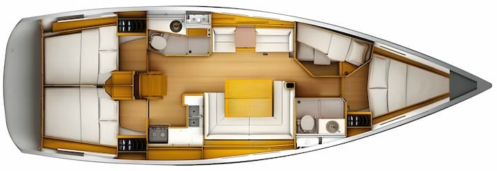 Jeanneau Sun Odyssey 439 Kiralık Yelkenli (2012) - San Miguel de Abona | #17720 - 2