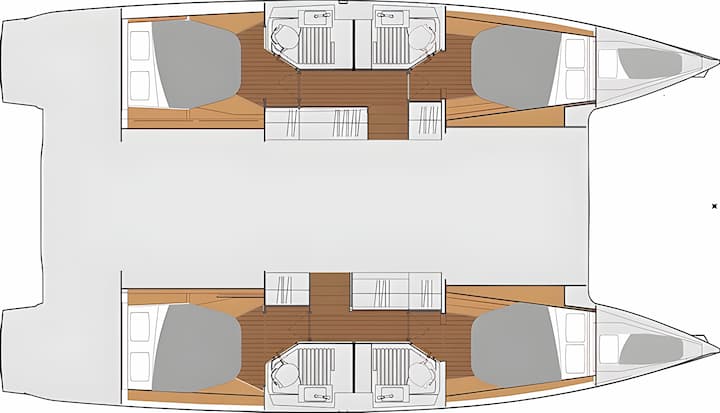Sukošan 12.58 m Para Charter Catamarán - #17742 - 2
