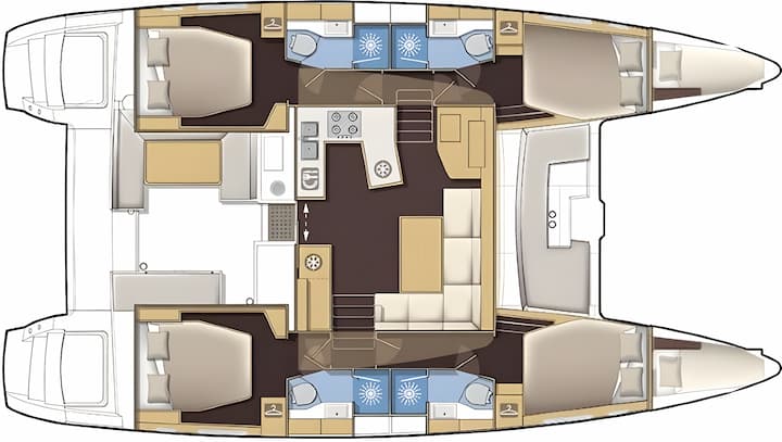 Catamaran Lagoon 450F (2020) for Charter - Athens | #17796 - 2