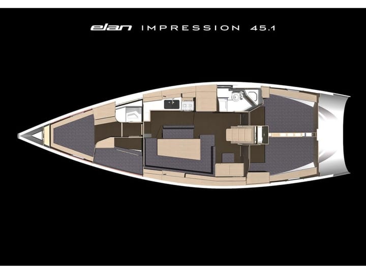  Zeilboot Elan  45 Impression (2021) voor Charter - Trogir | #17817 - 10