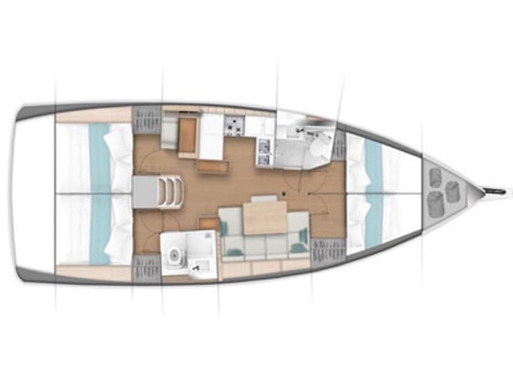 Sailboat Jeanneau Sun Odyssey 440 (2020) for Charter - Furnari | #17818 - 26