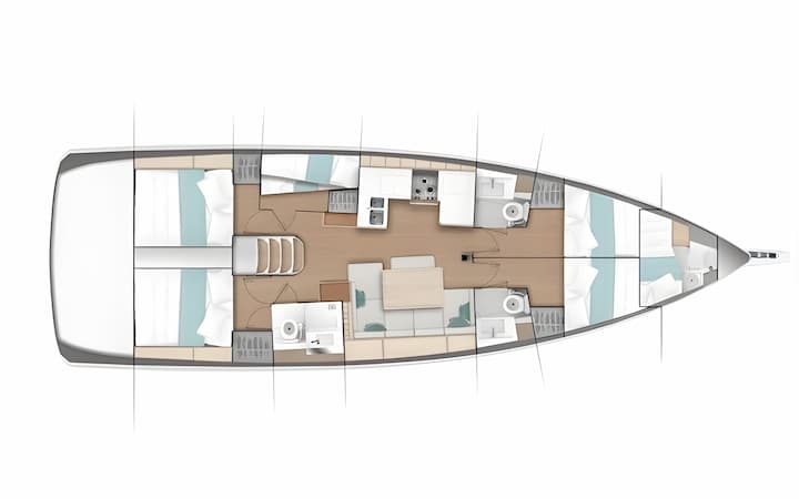 Jeanneau Sun Odyssey 490 Kiralık Yelkenli (2020) - Kos | #17846 - 2