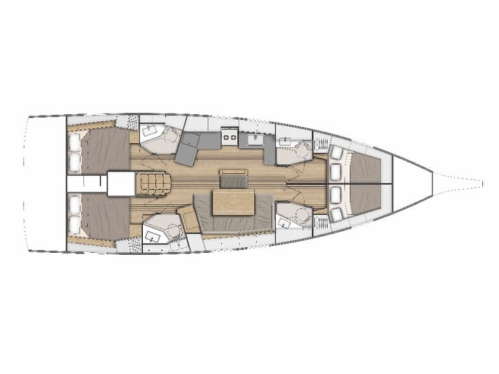 Beneteau Oceanis 46.1 Kiralık Yelkenli (2020) - Split | #17880 - 13