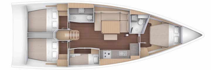 Voilier Dufour 430 (2022) pour Charter - Volos | #17904 - 2