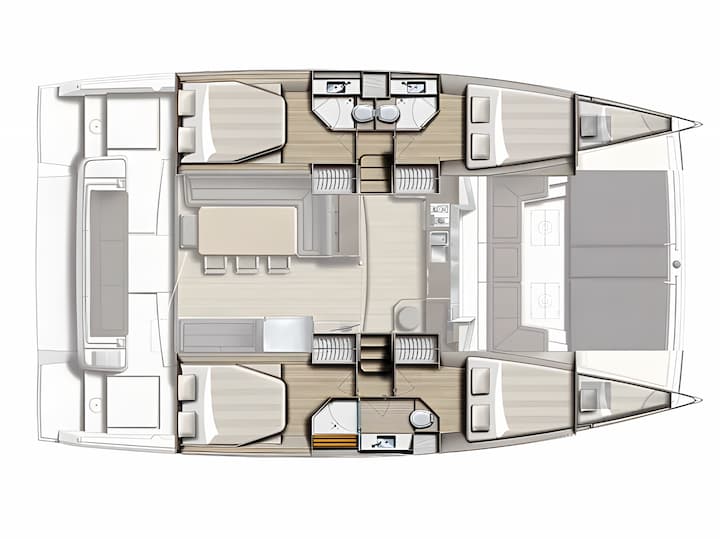  Catamaran Bali 4.3 (2021) voor Charter - Capo d'Orlando | #17966 - 2