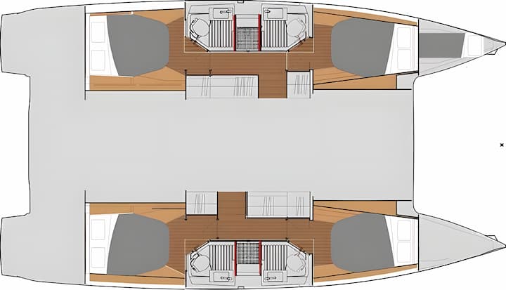 Catamaran Fountaine Pajot Astrea 42 (2020) for Charter - Athens | #17967 - 2