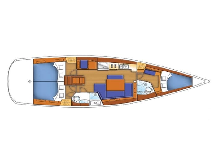 Beneteau Oceanis 43 Kiralık Yelkenli (2011) - Marmaris | #18047 - 24