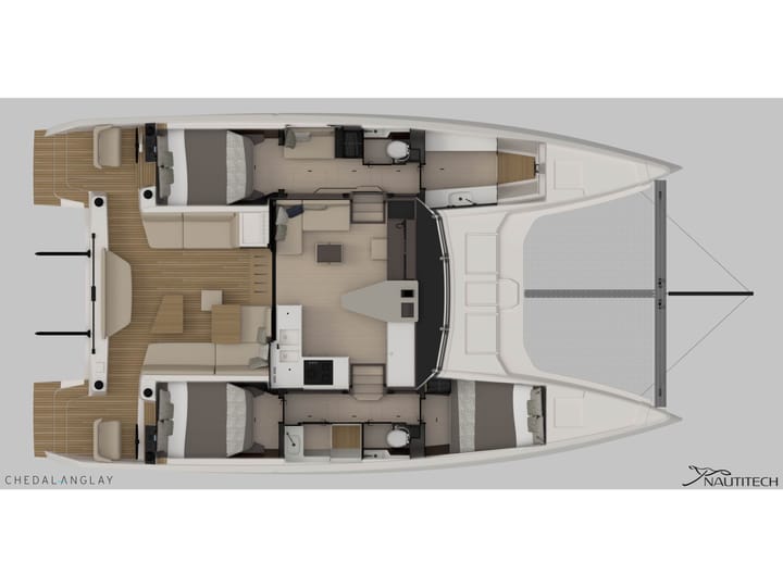 Catamaran Nautitech 44 Open (2023) for Charter - Cogolin | #18106 - 26