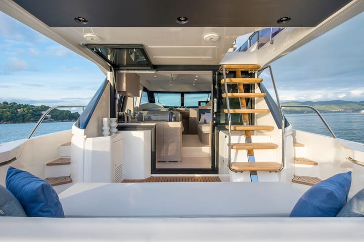 Yacht à moteur Ferretti Yachts 500 (2022) pour Charter - Sukošan | #18110 - 7