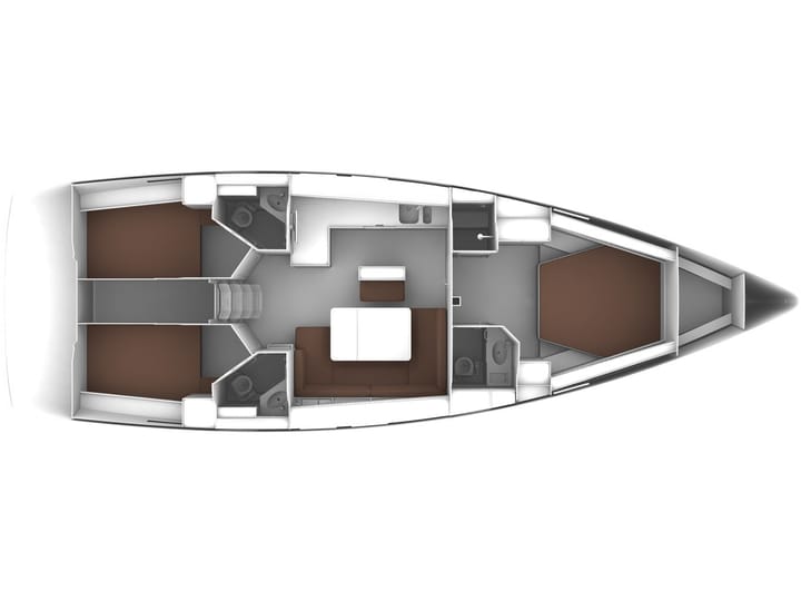 Voilier Bavaria 46 Cruiser (2023) pour Charter - Fethiye | #18152 - 32