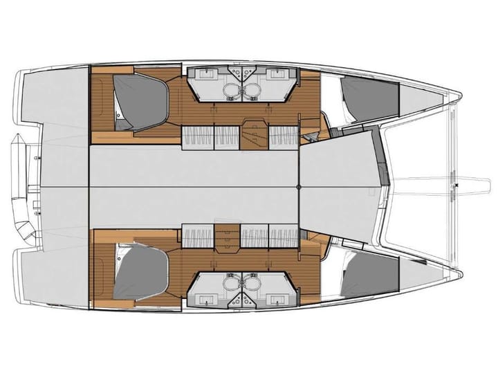 Paros 11.58 m Per noleggio Catamarano - #18606 - 12