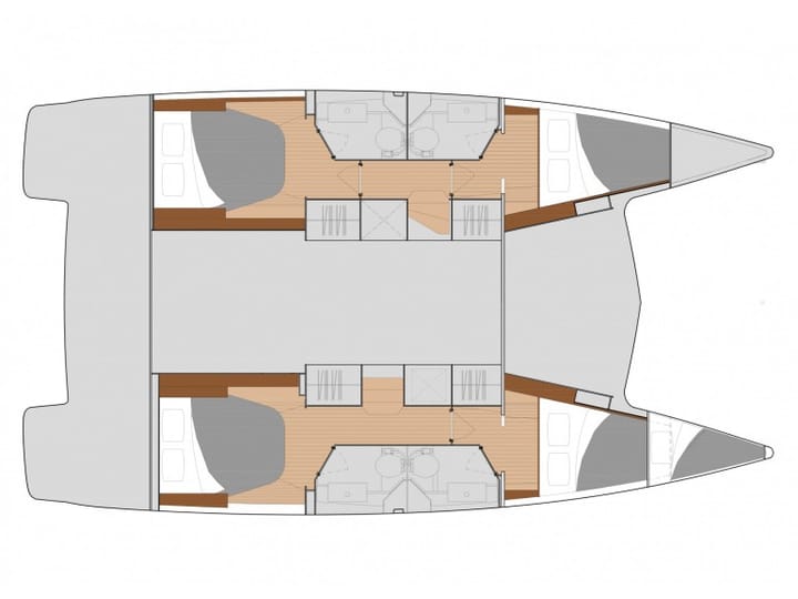 Catamaran Fountaine Pajot Isla 40 (2023) pour Charter - Athènes | #19240 - 6