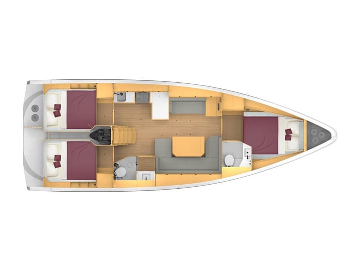Sailboat Bavaria  42 Cruiser (2023) for Charter - Rogoznica | #19428 - 13