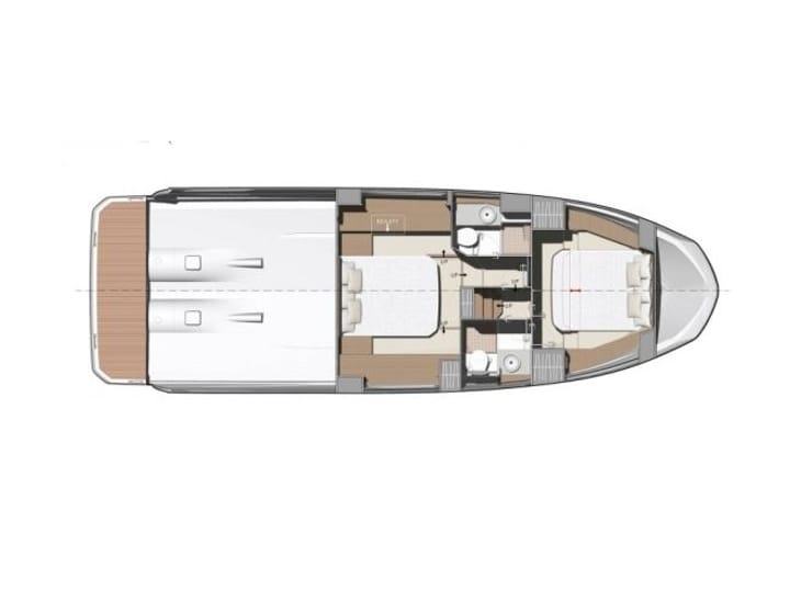 Motorboat Prestige 420 Fly (2023) for Charter - Split | #19479 - 3