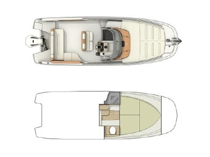 Motorboat Invictus 240CX (2019) for Charter - Makarska | #19509 - 8