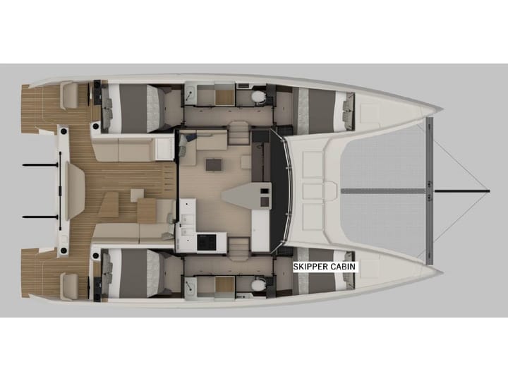  Catamaran Nautitech 44 Open (2024) voor Charter - Primosten | #19517 - 42