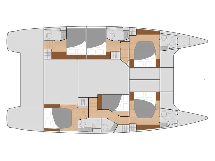 Catamaran Fountaine Pajot Saba 50 (2018) for Charter - Road Town | #19525 - 31