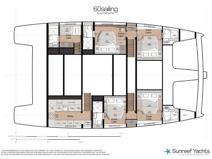 Catamaran Sunreef 60 (2023) pour Charter - Rogoznica | #19544 - 48