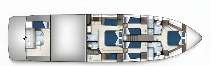 Motor Yacht Galeon 680 Fly (2023) for Charter - Dubrovnik | #19712 - 2