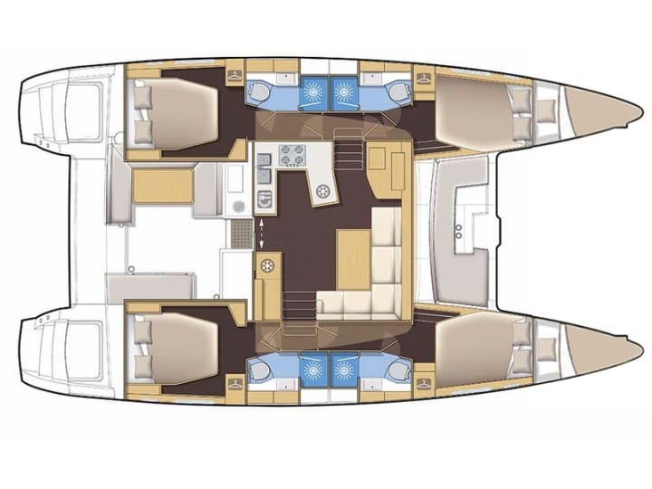 Catamaran Lagoon 450F (2020) for Charter - Gouvia | #19886 - 16