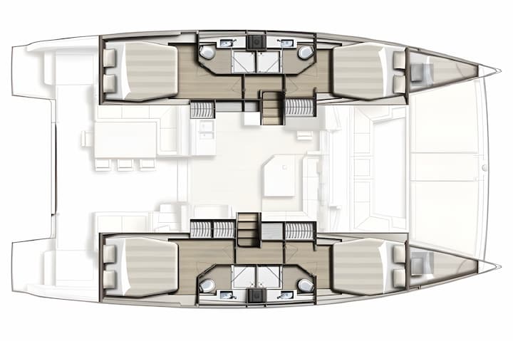 Catamaran Bali  4.3 (2018) for Charter - Lefkada | #19909 - 2