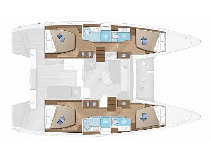 Catamaran Lagoon  42 (2024) pour Charter - Athènes | #19948 - 17