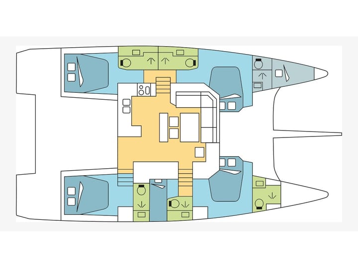Dufour 48 Kiralık Katamaran (2024) - Paros | #19976 - 3