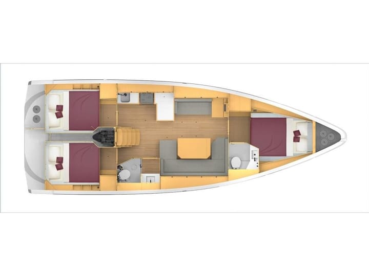 Marmaris 12.4 m For Charter Voilier - #20081 - 16