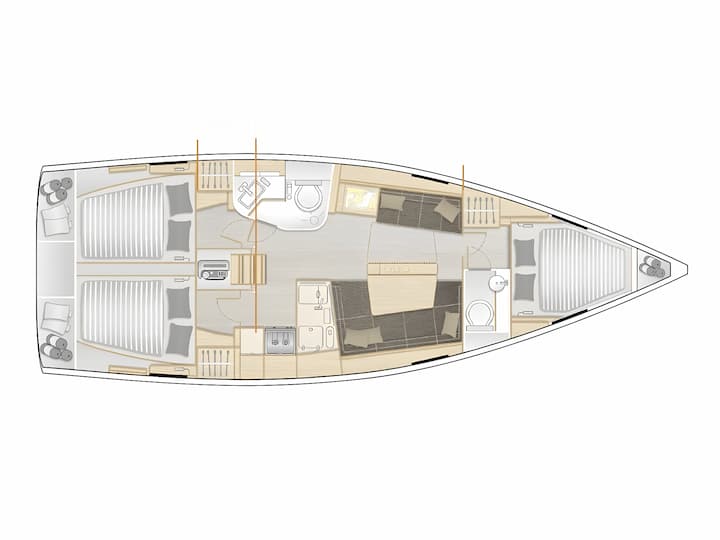 Hanse  388 Kiralık Yelkenli (2022) - Lefkada | #20200 - 2