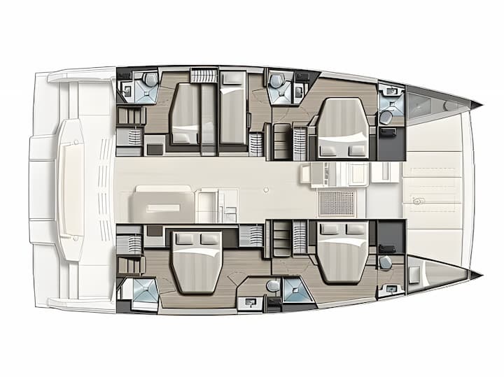 Catamaran Bali 4.8 (2023) for Charter - Salerno | #20258 - 2