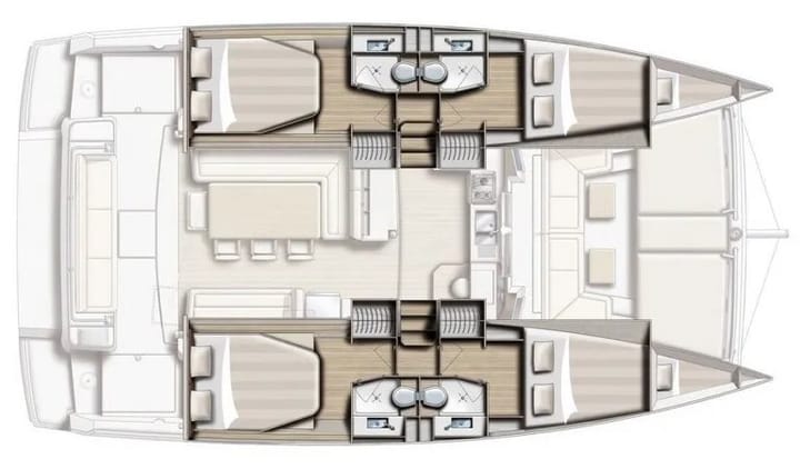 Catamaran Bali  4.1 (2020) for Charter - Gouvia | #20454 - 7