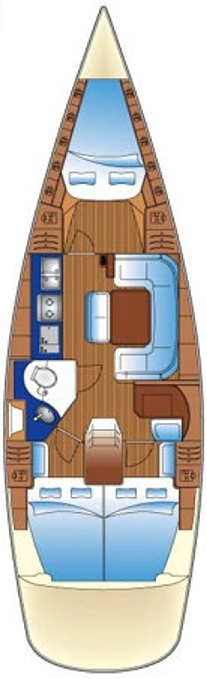  Zeilboot Bavaria  42 Match (2019) voor Charter - Orhaniye | #20477 - 8