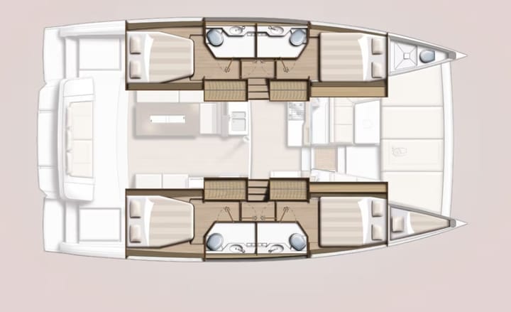 Catamaran Bali 4.2 (2024) pour Charter - Skradin | #20489 - 16