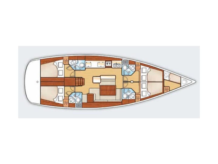  Velero Beneteau Oceanis 50 Family (2011) para Charter - Elefsina | #20558 - 7