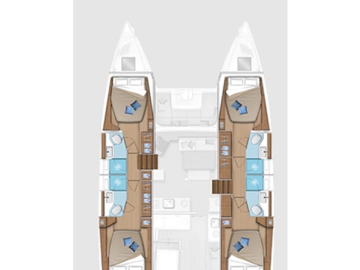  Catamaran Lagoon  46  (2024) voor Charter - Lefkada | #20582 - 4