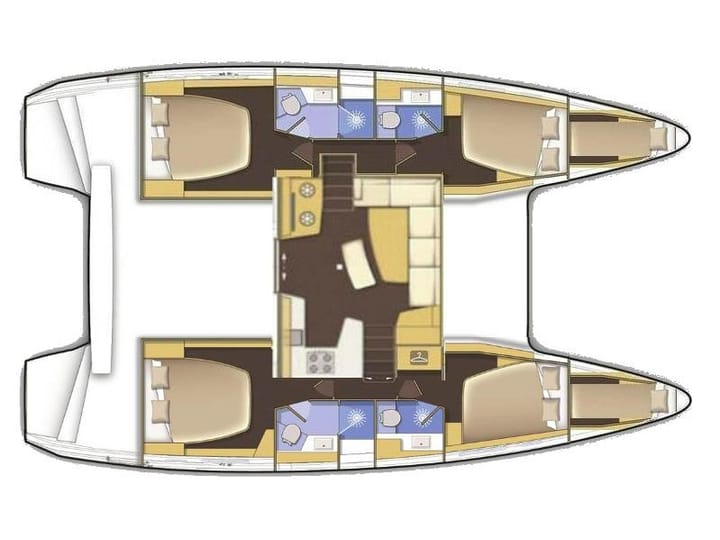 Catamaran Lagoon  42 (2020) for Charter - Gouvia | #20584 - 8