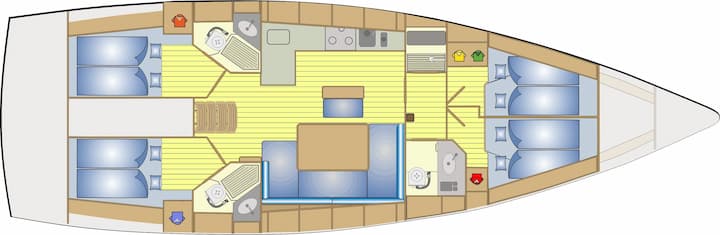 Lefkada 14.4 m Für Charter Segelboot — #20629 - 2