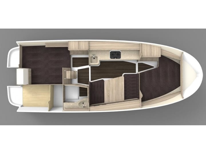  Motoscafo Nexus Revo 870 Prestige (2021) per Noleggio, overcloccabile Wegorzewo | #20663 - 18