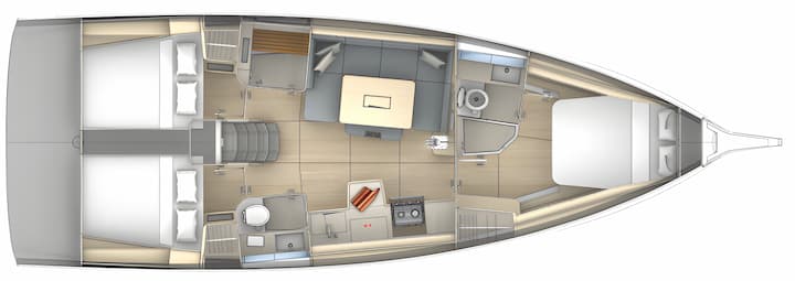 Dufour 41 Kiralık Yelkenli (2024) - Preveza | #20682 - 2