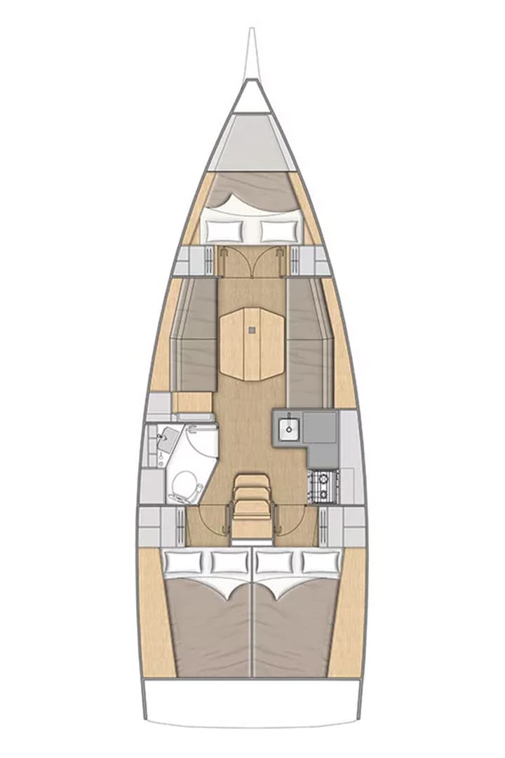 Sailboat Beneteau Oceanis 34.1 (2024) for Charter - Marmaris | #20739 - 12