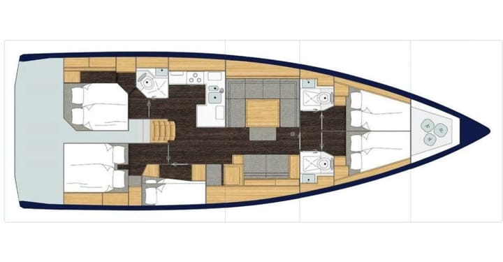 Sailboat Bavaria  Cruiser 50 (2024) for Charter - Gocek | #20744 - 13