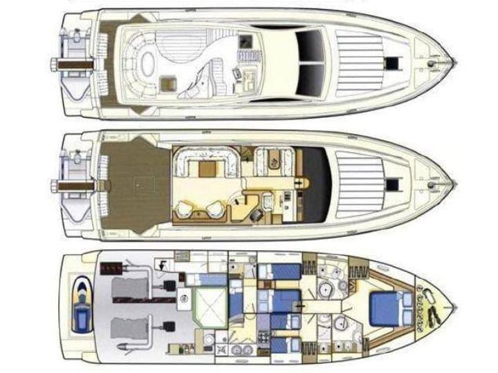 Glyfada - Atene 17.4 m Per noleggio Yacht a motore - #20822 - 30