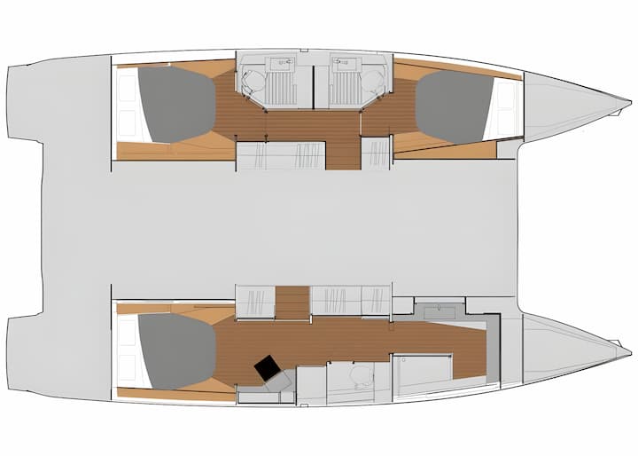  Barca a vela Fountaine Pajot Astrea 42 (2019) per Noleggio, overcloccabile Road Town | #20915 - 2