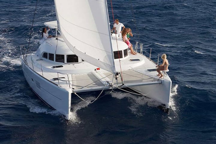 Santorini 12.4 m Para Charter Catamarán - #20920 - 5