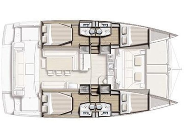Catamaran Bali  4.1 (2019) pour Charter - Kalkara | #20971 - 8