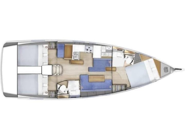 Jeanneau Sun Odyssey 410 Kiralık Yelkenli (2024) - Marmaris | #20980 - 24
