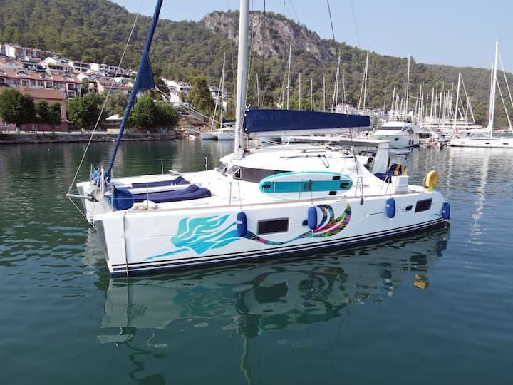 Fethiye 12.37 m Für Charter Katamaran — #21099 - 2