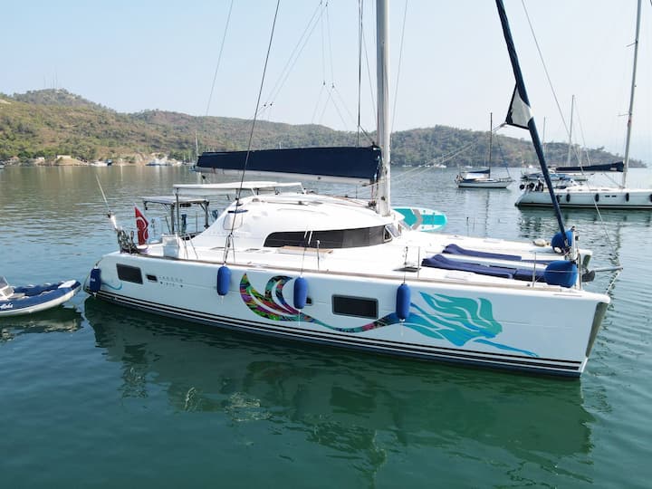 Fethiye 12.37 m Für Charter Katamaran — #21099 - 4