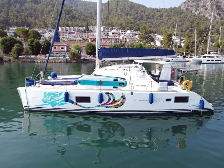 Fethiye 12.37 m Für Charter Katamaran — #21099 - 5