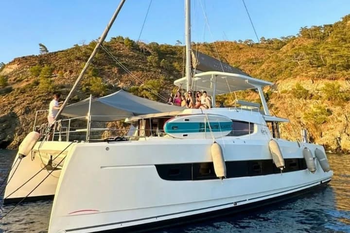 Fethiye 14.86 m Für Charter Katamaran — #21100 - 1